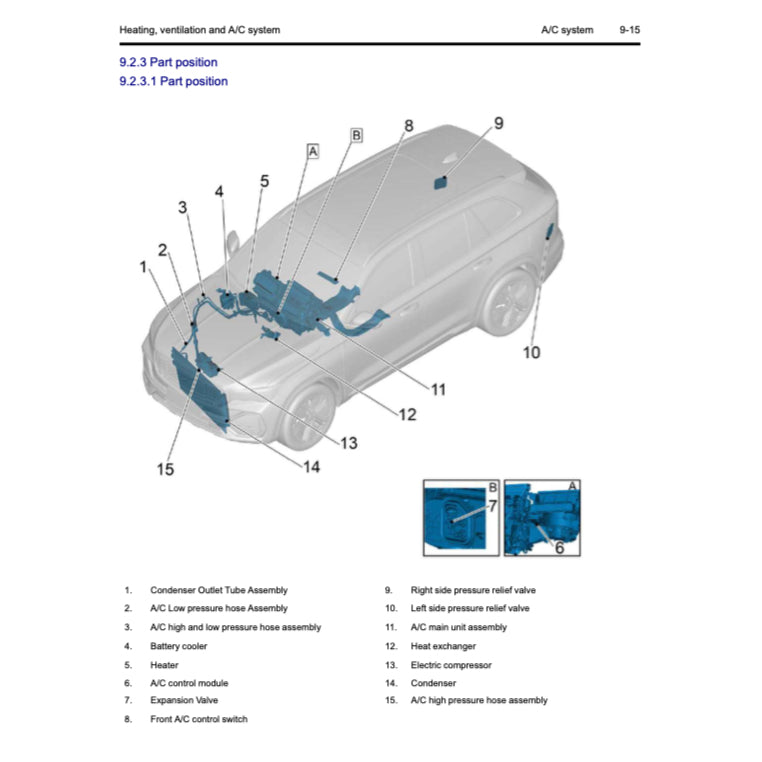 GEELY XINGYUE L / MONJARO KX11 PHEV (2023+) SERVICE WORKSHOP MANUAL - Image 9