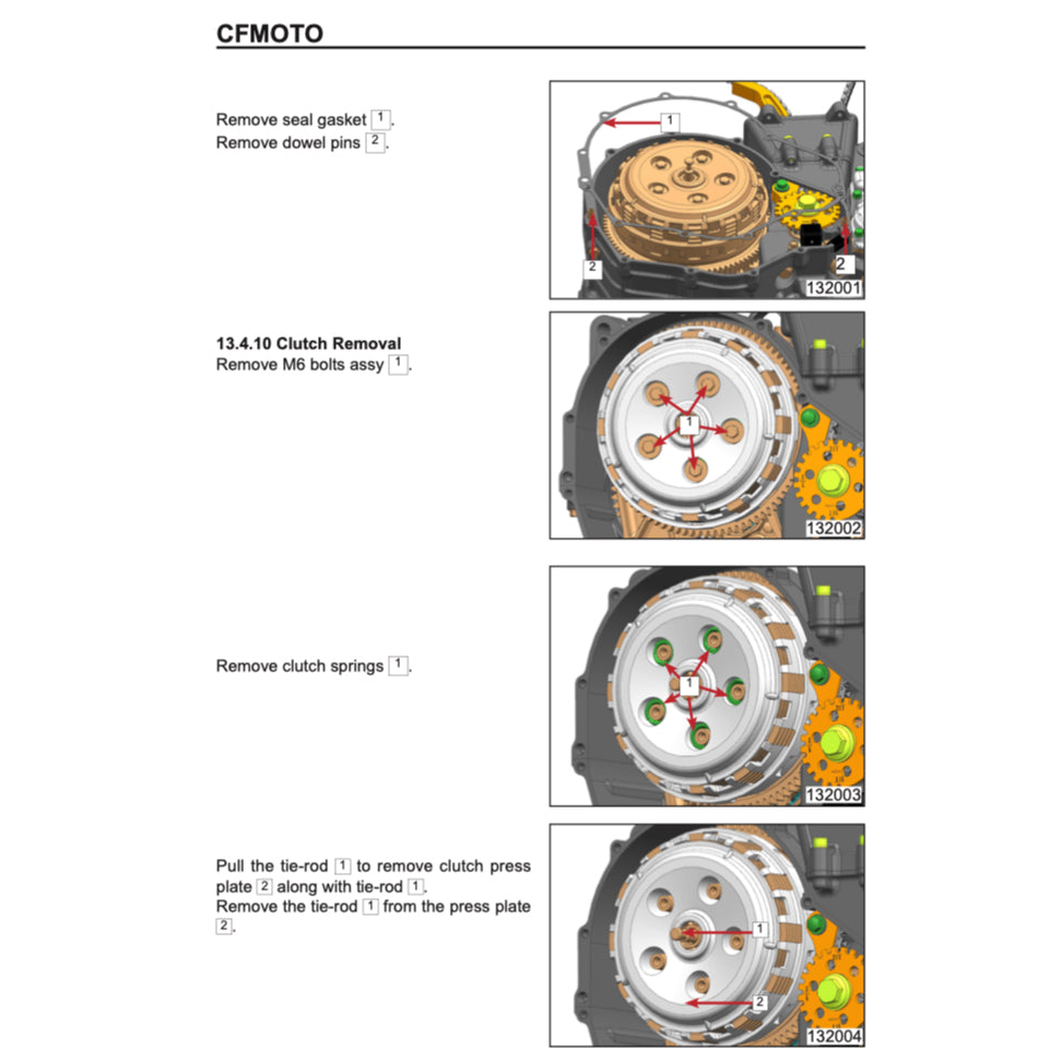 CFMOTO 400GT (2019-2023) SERVICE WORKSHOP MANUAL + PARTS CATALOGUE+ OWNER'S MANUAL - Image 8