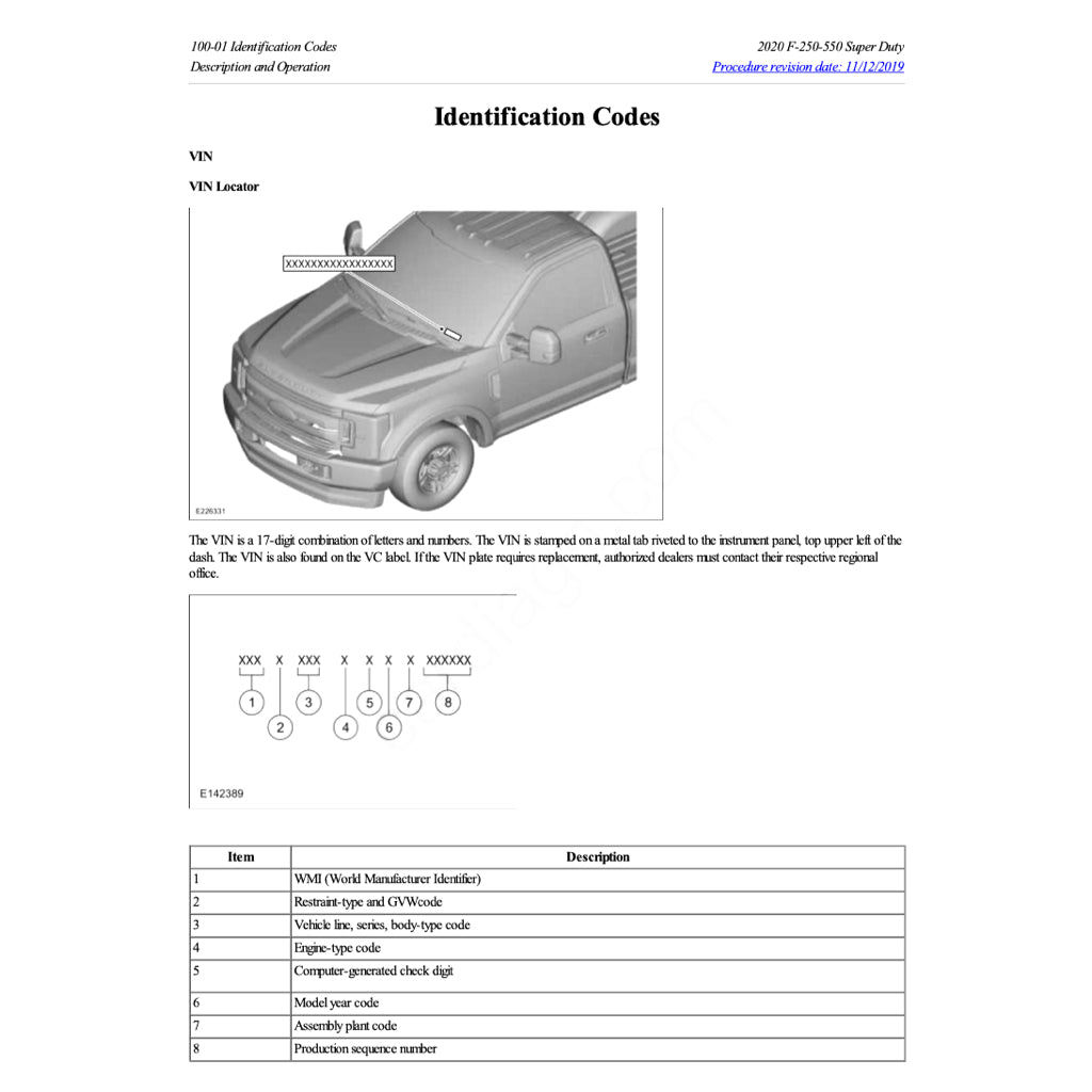 FORD F-250 F-350 SUPERDUTY P558 (2017-2022) SERVICE WORKSHOP MANUAL - Image 3