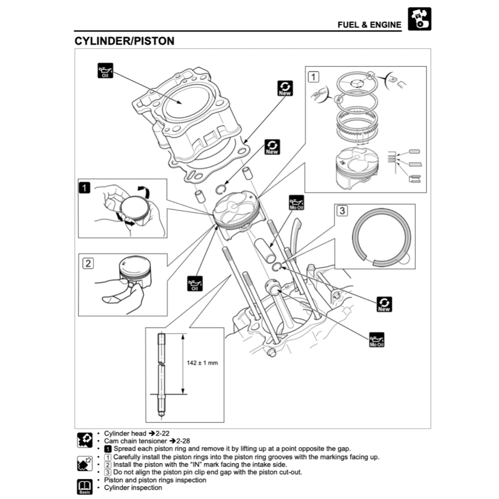 HONDA CBF300 / CB300R (2018+) SERVICE WORKSHOP MANUAL + PARTS CATALOGUE + OWNER'S MANUAL - Image 7