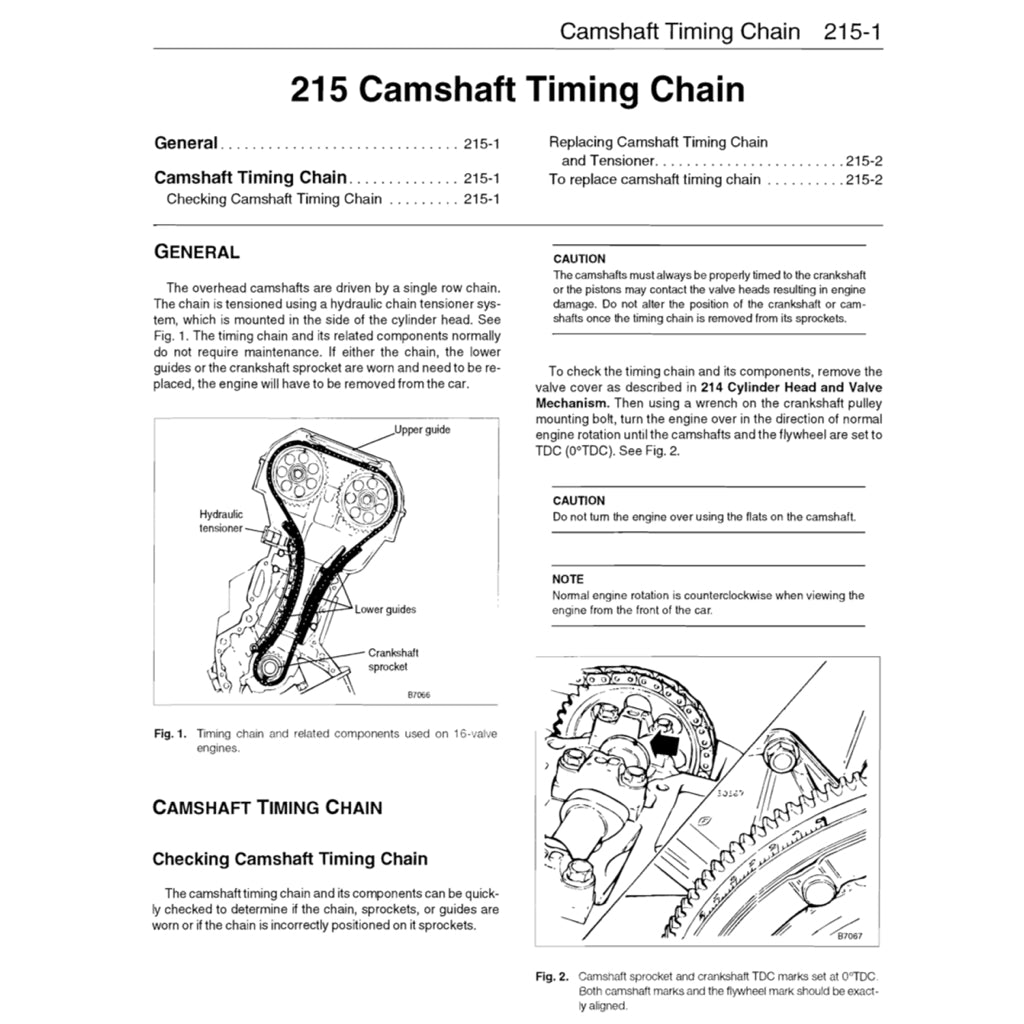 SAAB 900 16V (1985-1994) SERVICE WORKSHOP MANUAL - Image 6