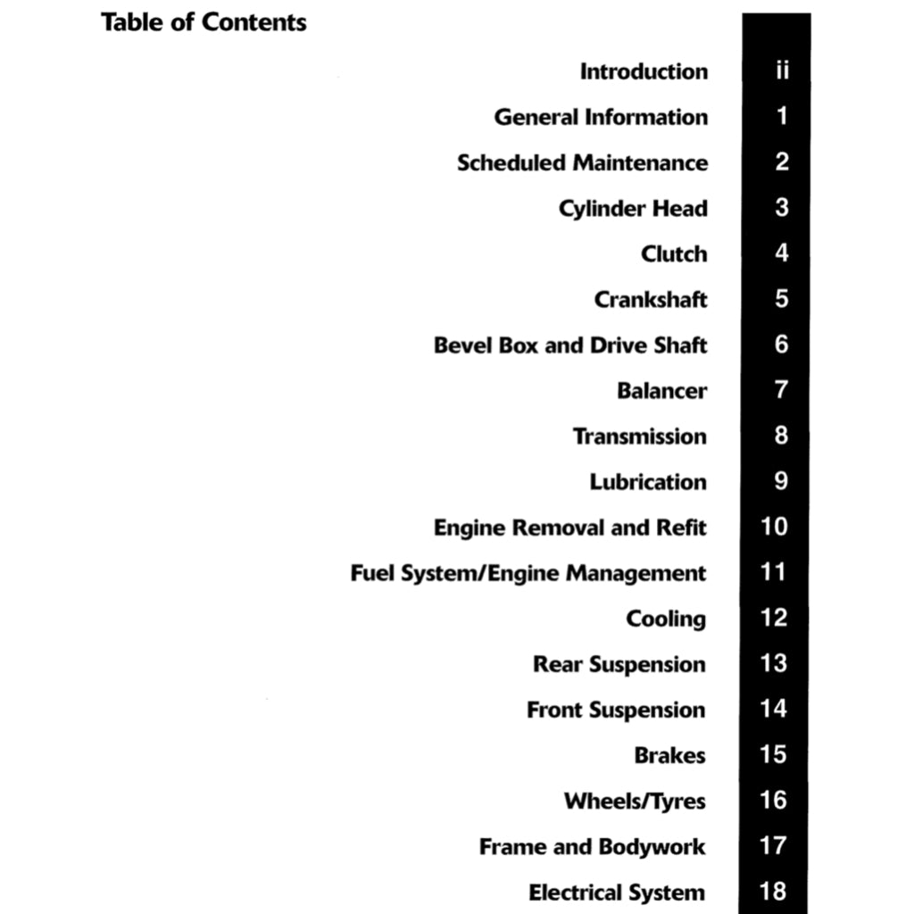 TRIUMPH ROCKET III CLASSIC / TOURING / GT / R (2004-2022) SERVICE WORKSHOP MANUAL - Image 3