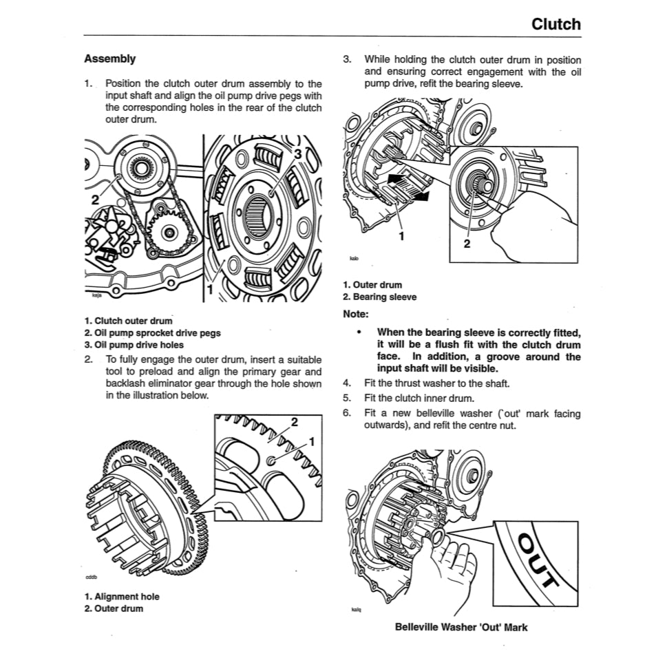 TRIUMPH SPEED TRIPLE (2005-2010) SERVICE WORKSHOP MANUAL + OWNER'S MANUAL - Image 5