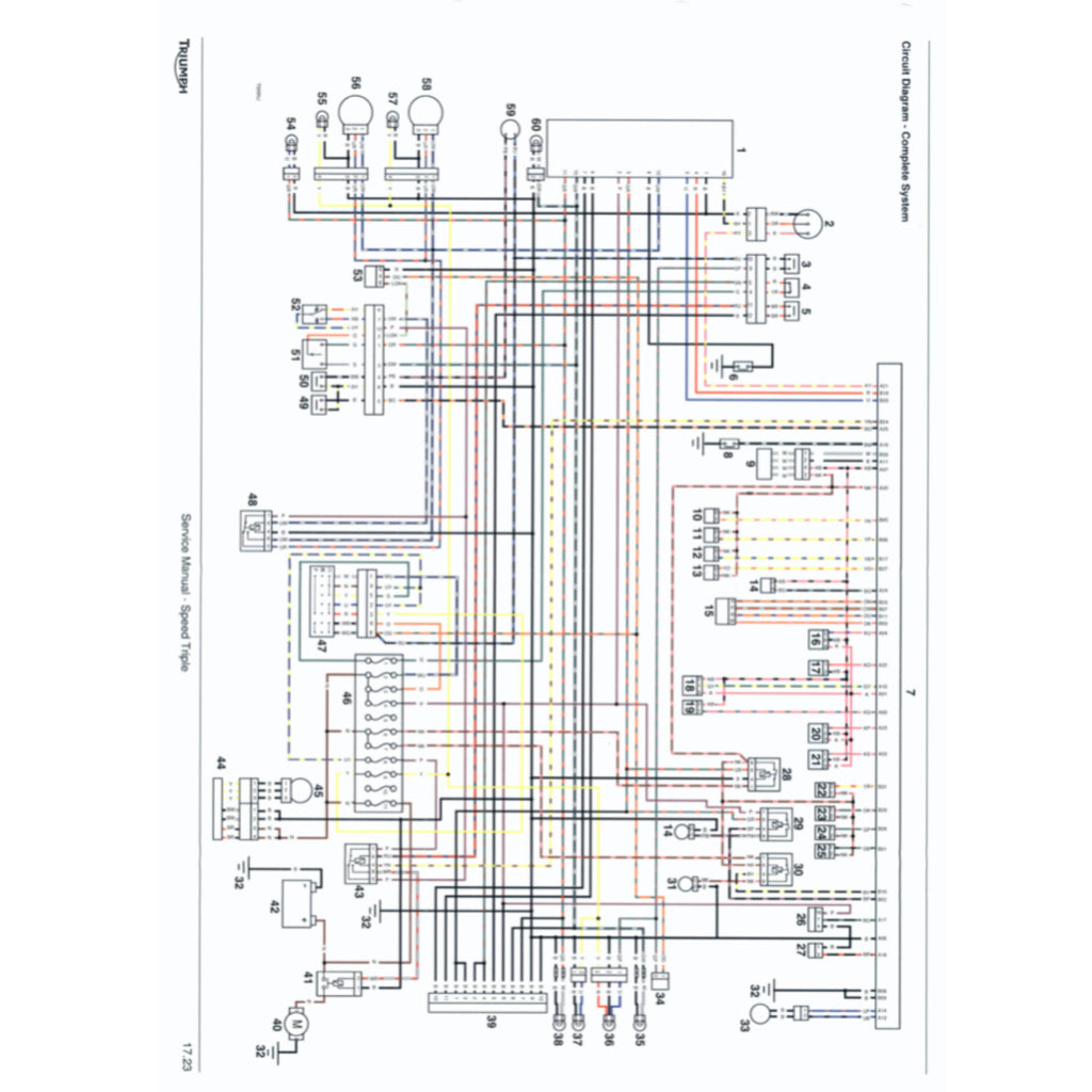 TRIUMPH SPEED TRIPLE (2005-2010) SERVICE WORKSHOP MANUAL + OWNER'S MANUAL - Image 6