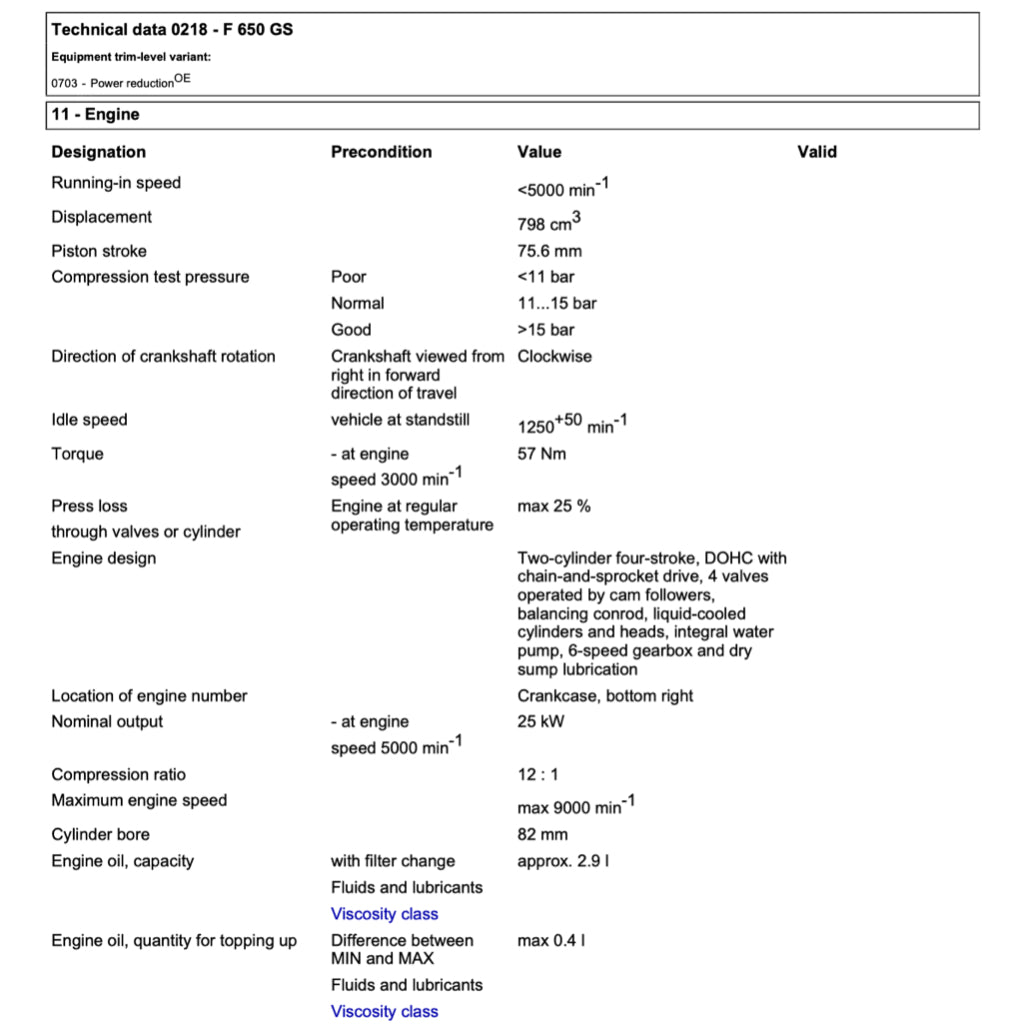 BMW F650 GS K72 (2008-2012) SERVICE WORKSHOP MANUAL + RIDER'S MANUAL - Image 4