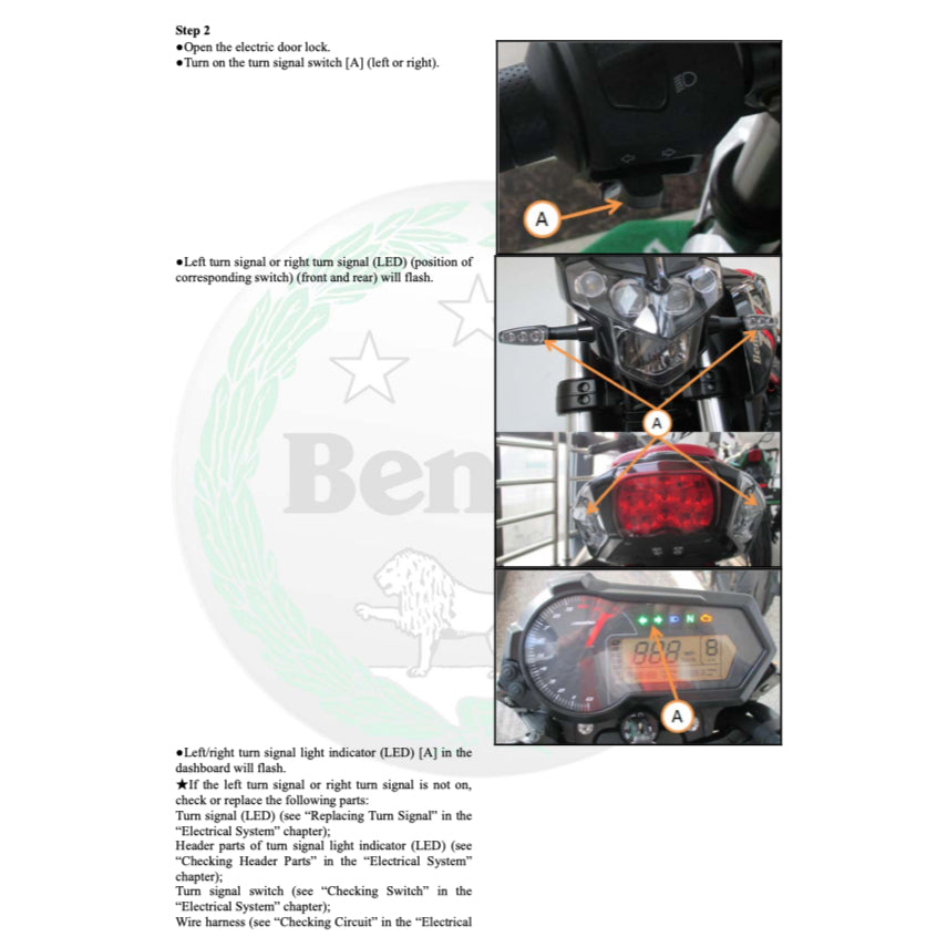 BENELLI TNT 135i (2017-2020) SERVICE WORKSHOP MANUAL + PARTS CATALOGUE + OWNER'S MANUAL - Image 6