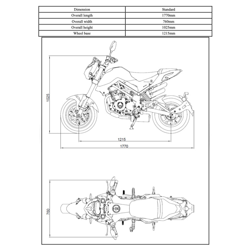 BENELLI TNT 135i (2017-2020) SERVICE WORKSHOP MANUAL + PARTS CATALOGUE + OWNER'S MANUAL - Image 3