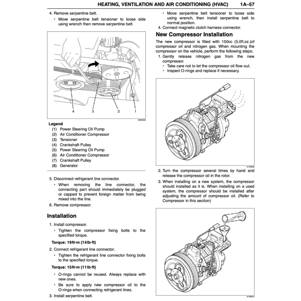 OPEL FRONTERA MK2 (1998-2005) SERVICE WORKSHOP MANUAL - Image 6