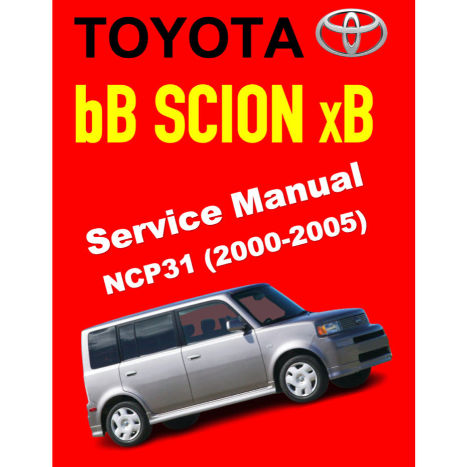 TOYOTA bB (2000-2005) SERVICE WORKSHOP MANUAL - Image 2