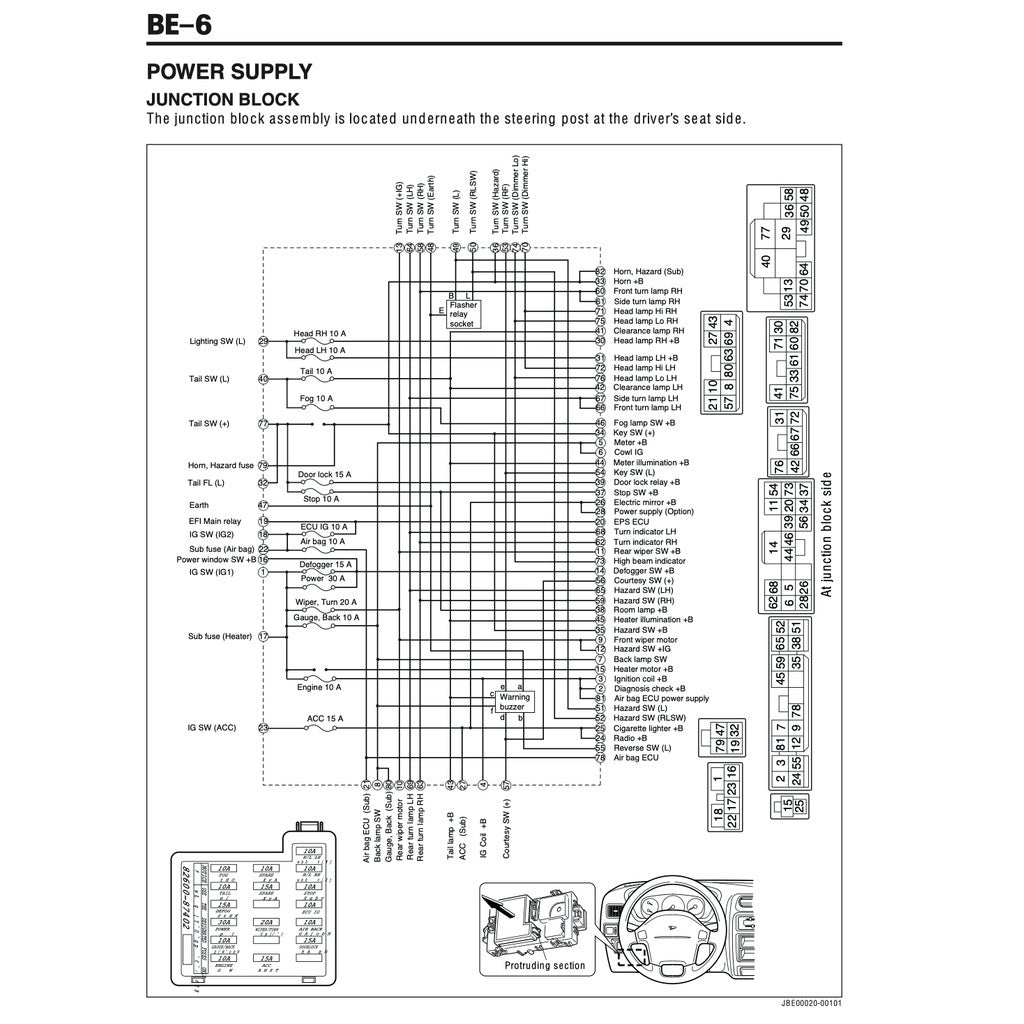 DAIHATSU TERIOS J100 (1997-2006) SERVICE WORKSHOP MANUAL - Image 10