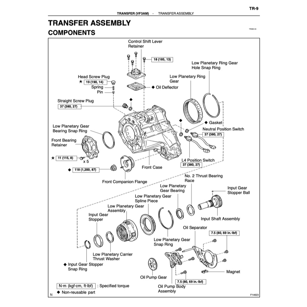 TOYOTA 4RUNNER N180 (1996-2002) SERVICE WORKSHOP MANUAL - Image 8