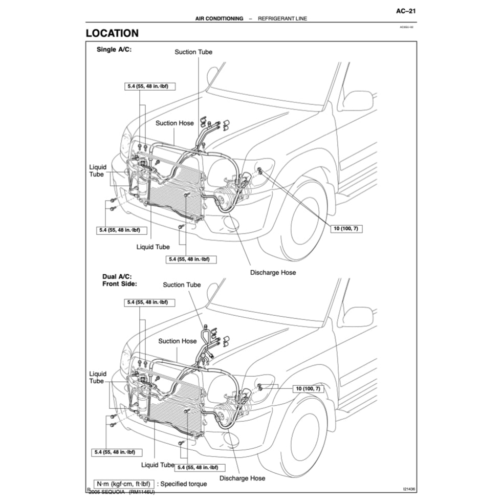 TOYOTA SEQUOIA UCK35/45 (2000-2007) SERVICE WORKSHOP MANUAL - Image 8