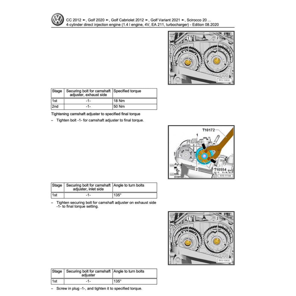 VW T-ROC A11 (2017+) SERVICE WORKSHOP MANUAL - Image 5