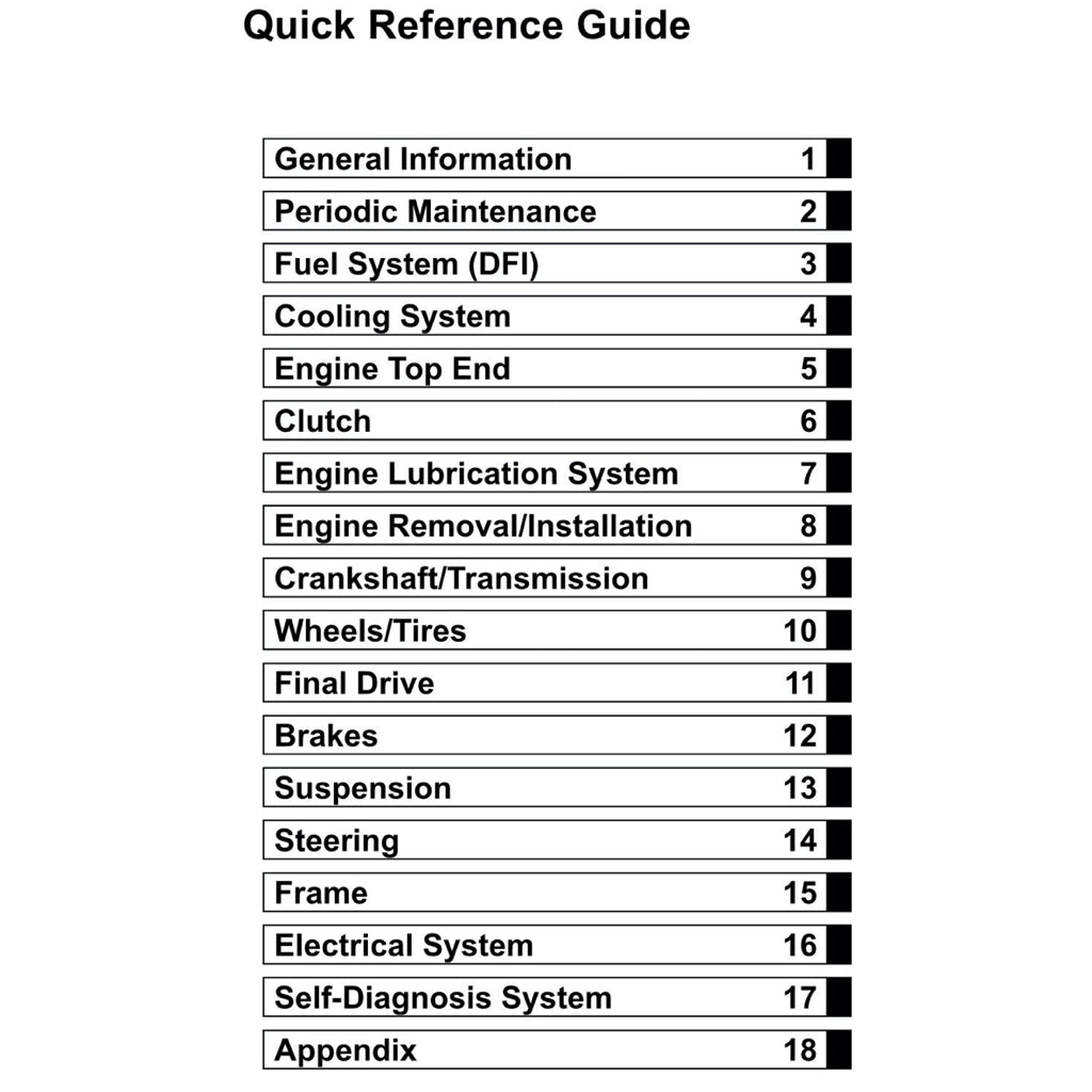 KAWASAKI NINJA ZX-6R (2024+) SERVICE WORKSHOP MANUAL - Image 3