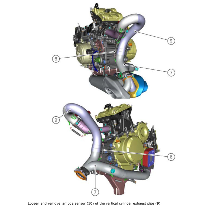 DUCATI PANIGALE 899 (2013-2015) SERVICE WORKSHOP MANUAL + PARTS CATALOGUE + OWNER MANUAL - Image 7