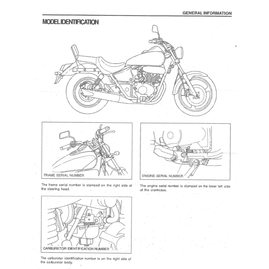 HONDA PHANTOM TA200 (2002-2010) SERVICE WORKSHOP MANUAL + OWNER' MANUAL - Image 4