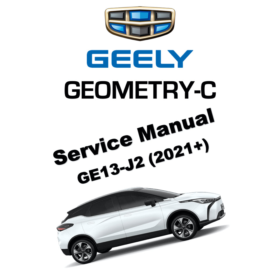 GEELY GEOMETRY-C (2021+) SERVICE WORKSHOP MANUAL - Image 2