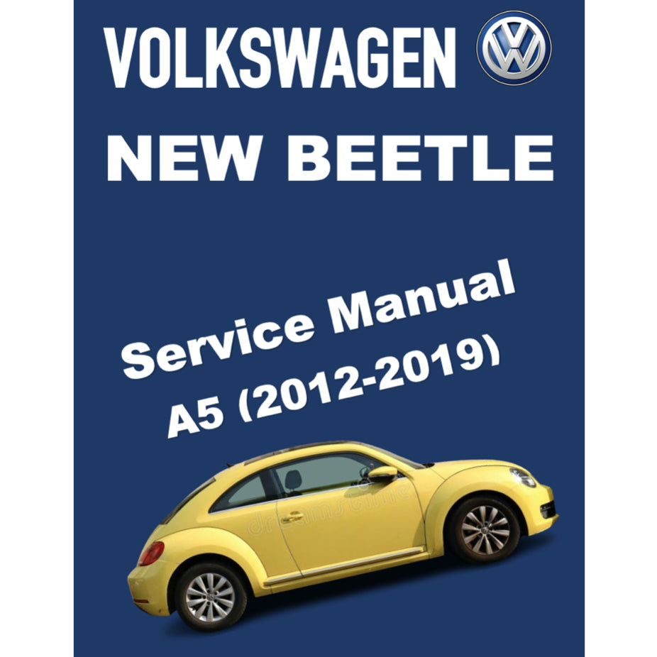 VW NEW BEETLE A5 (2012-2019) FACTORY SERVICE WORKSHOP MANUAL - Image 2