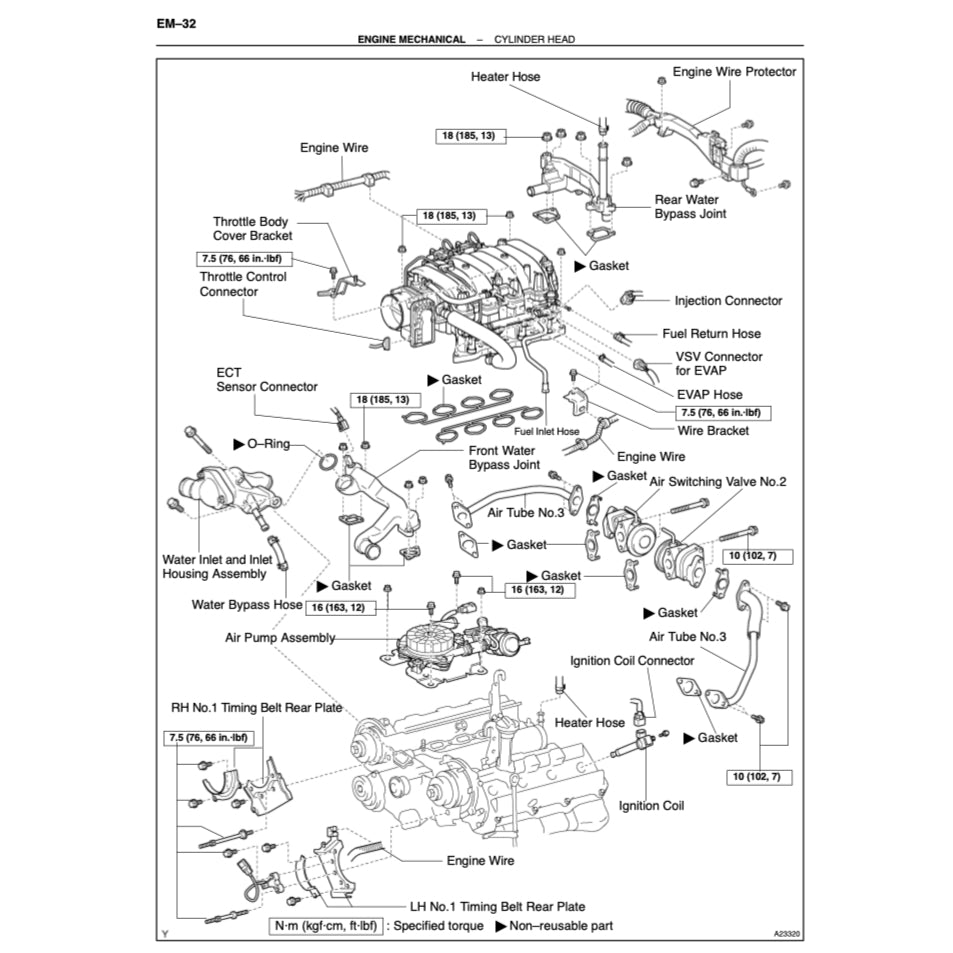 TOYOTA SEQUOIA UCK35/45 (2000-2007) SERVICE WORKSHOP MANUAL - Image 3