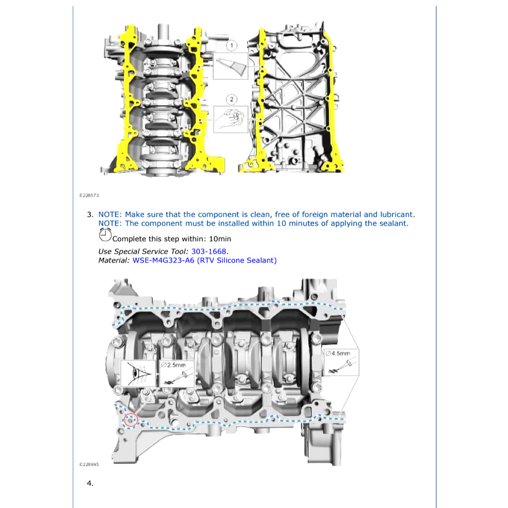 FORD TRANSIT CUSTOM (2012-2022) SERVICE WORKSHOP MANUAL - Image 5