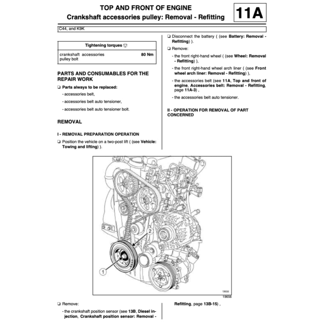 RENAULT TWINGO 2 (2007-2014) SERVICE WORKSHOP MANUAL - Image 4