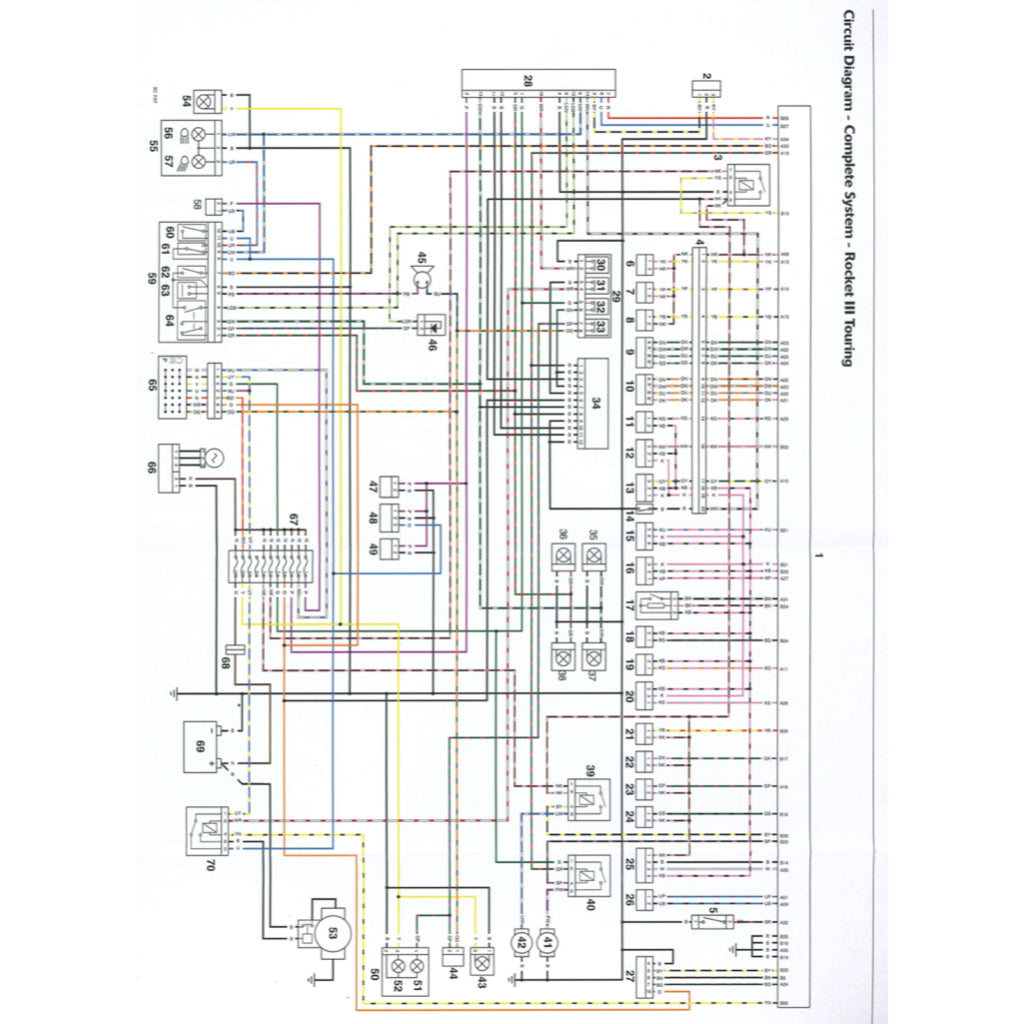 TRIUMPH ROCKET III CLASSIC / TOURING / GT / R (2004-2022) SERVICE WORKSHOP MANUAL - Image 7