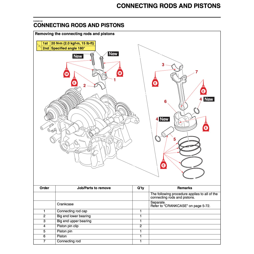 YAMAHA MT-07 MT07 (2023-2024) SERVICE WORKSHOP MANUAL + OWNER'S MANUAL - Image 8