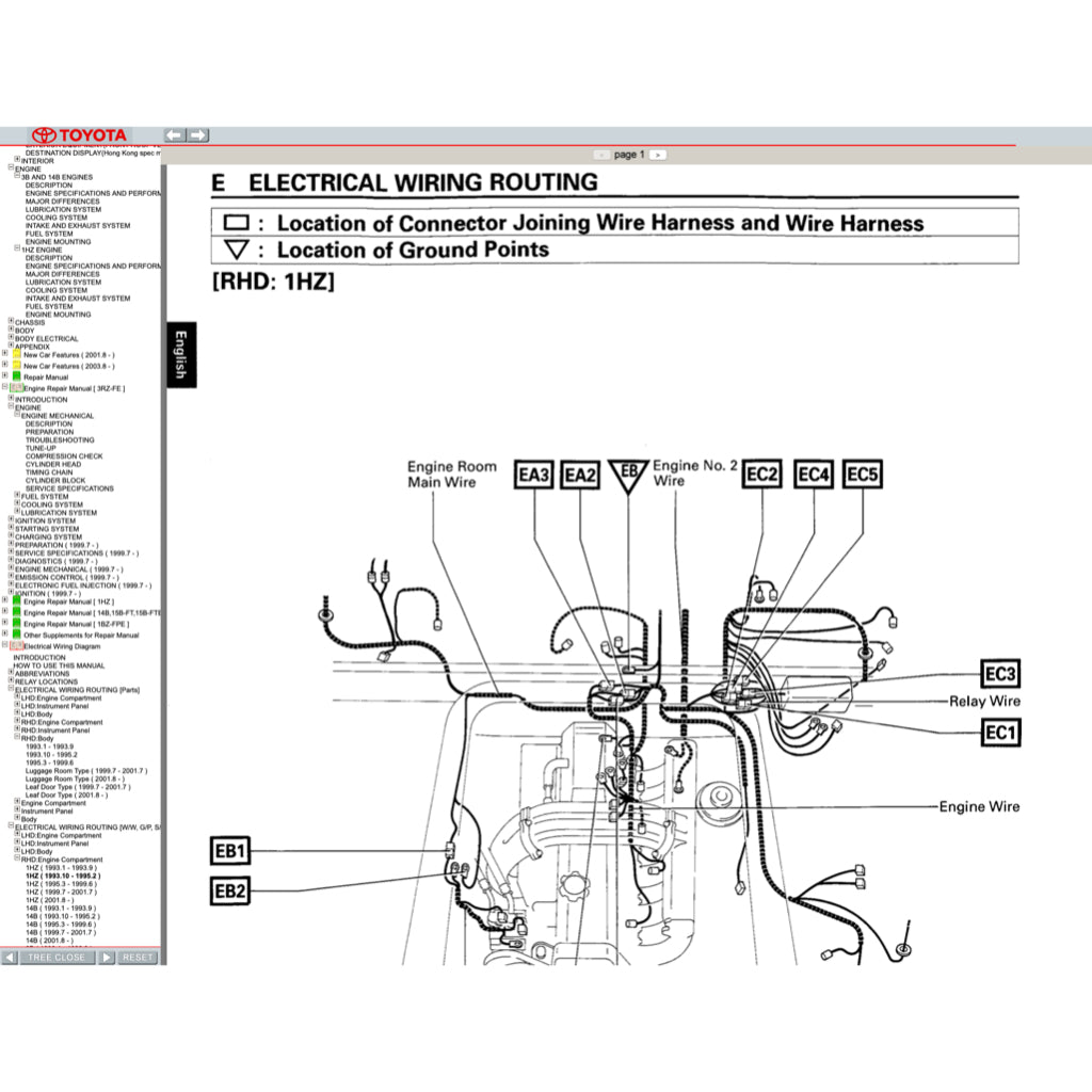 TOYOTA COASTER (1993-2016) SERVICE WORKSHOP MANUAL - Image 5