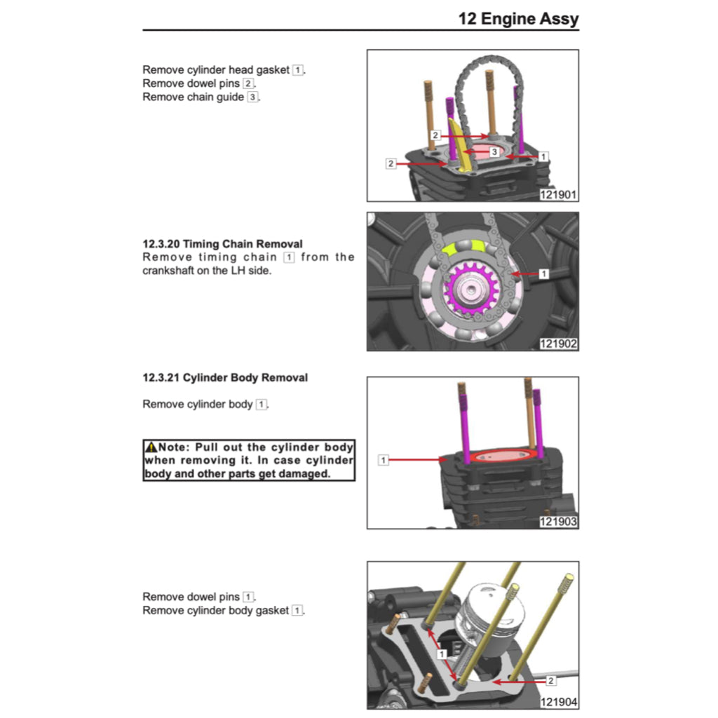 CFMOTO PAPIO II CF125-3 (2019-2023) SERVICE WORKSHOP MANUAL + OWNER'S MANUAL - Image 6