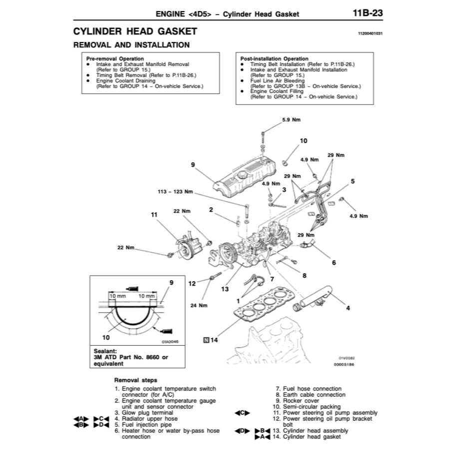 MITSUBISHI PAJERO SPORT (1996-2008) SERVICE WORKSHOP MANUAL - Image 4