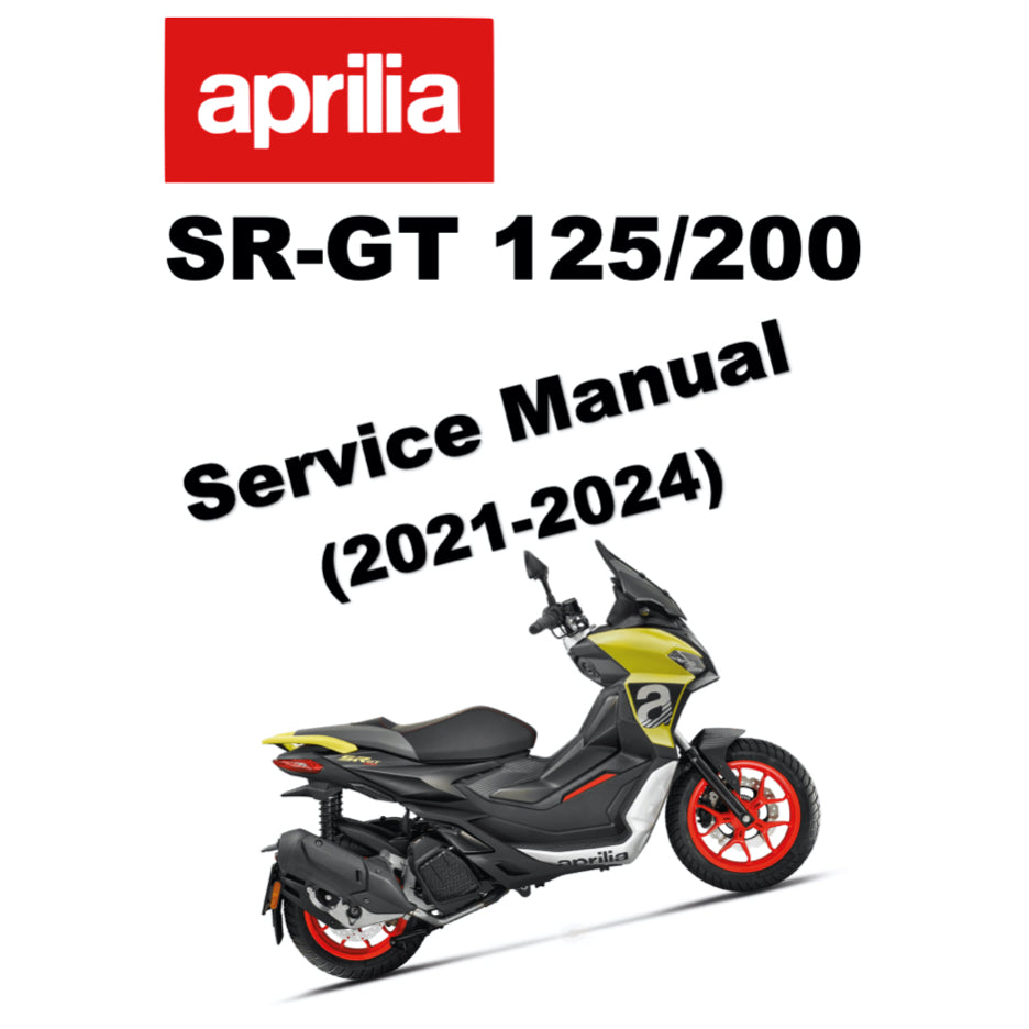 APRILIA SR-GT 125/200 (2021-2024) SERVICE WORKSHOP MANUAL - Image 2