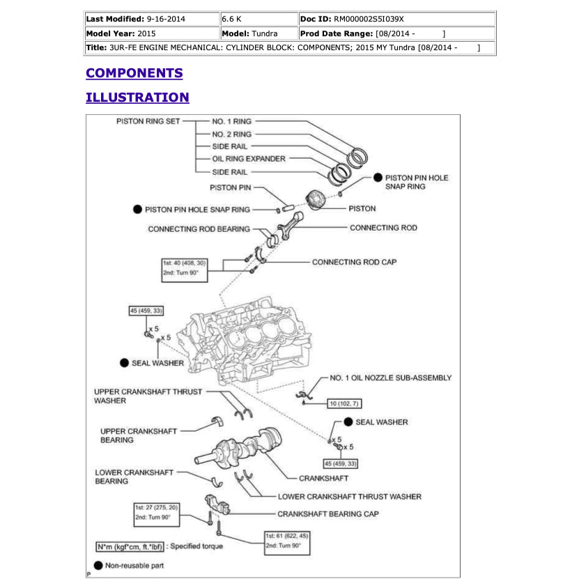 TOYOTA TUNDRA XK50 (2014-2021) SERVICE WORKSHOP MANUAL - Image 4