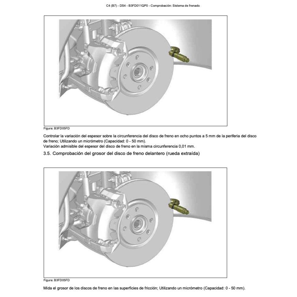 CITROEN C4 DS4 B7 (2010-2018) MANUAL DE TALLER - Image 4