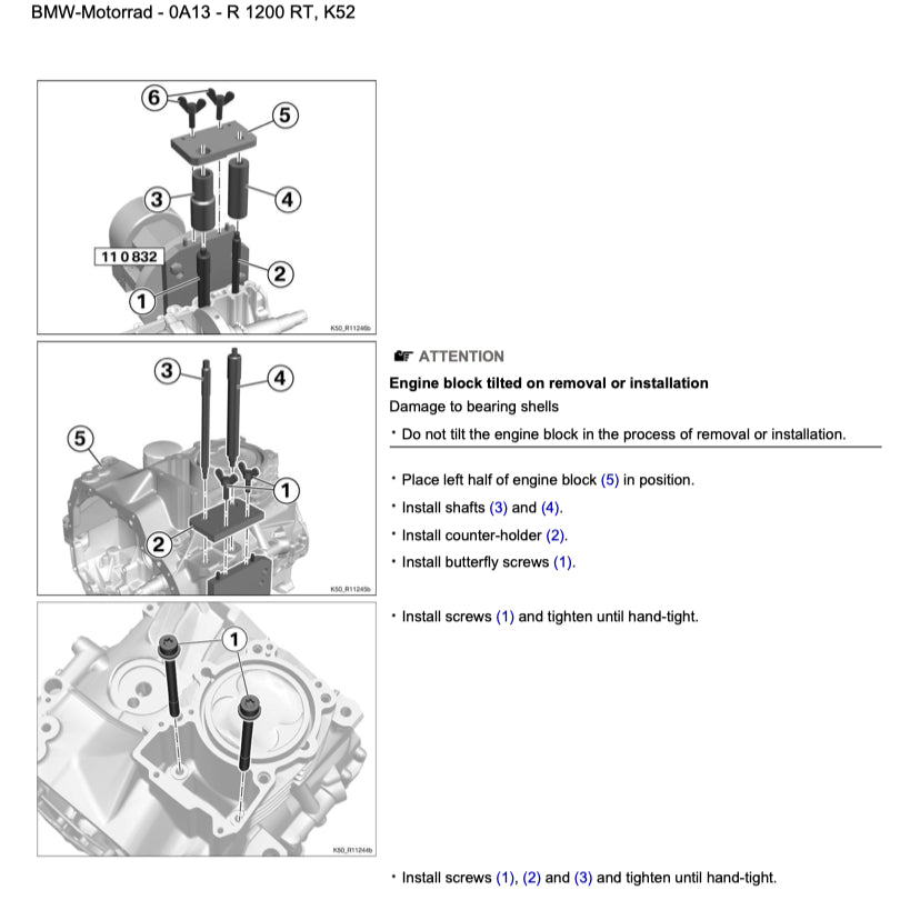 BMW R1200 RT (2014-2018) SERVICE WORKSHOP MANUAL + RIDER'S MANUAL - Image 4