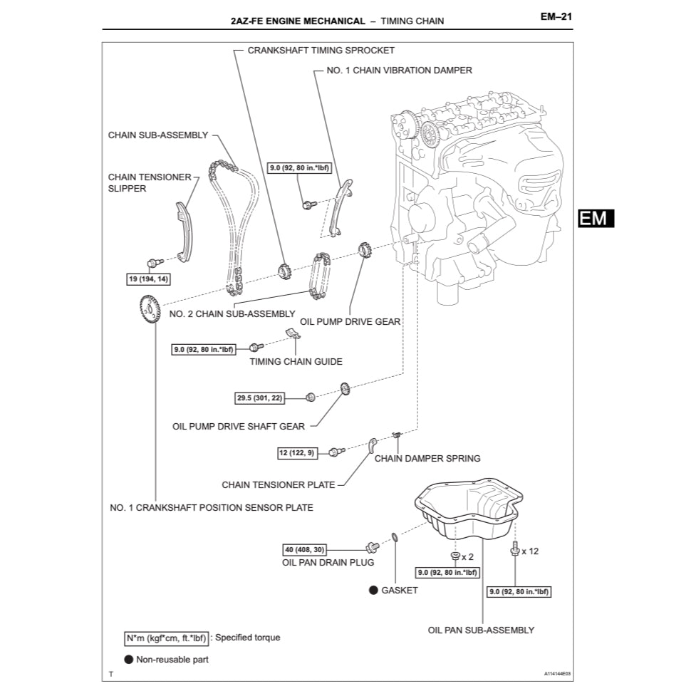 TOYOTA SCION TC ANT10 (2004-2010) SERVICE WORKSHOP MANUAL - Image 4