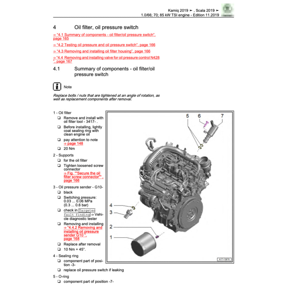 SKODA KAMIQ NW5 (2019+) SERVICE WORKSHOP MANUAL - Image 4