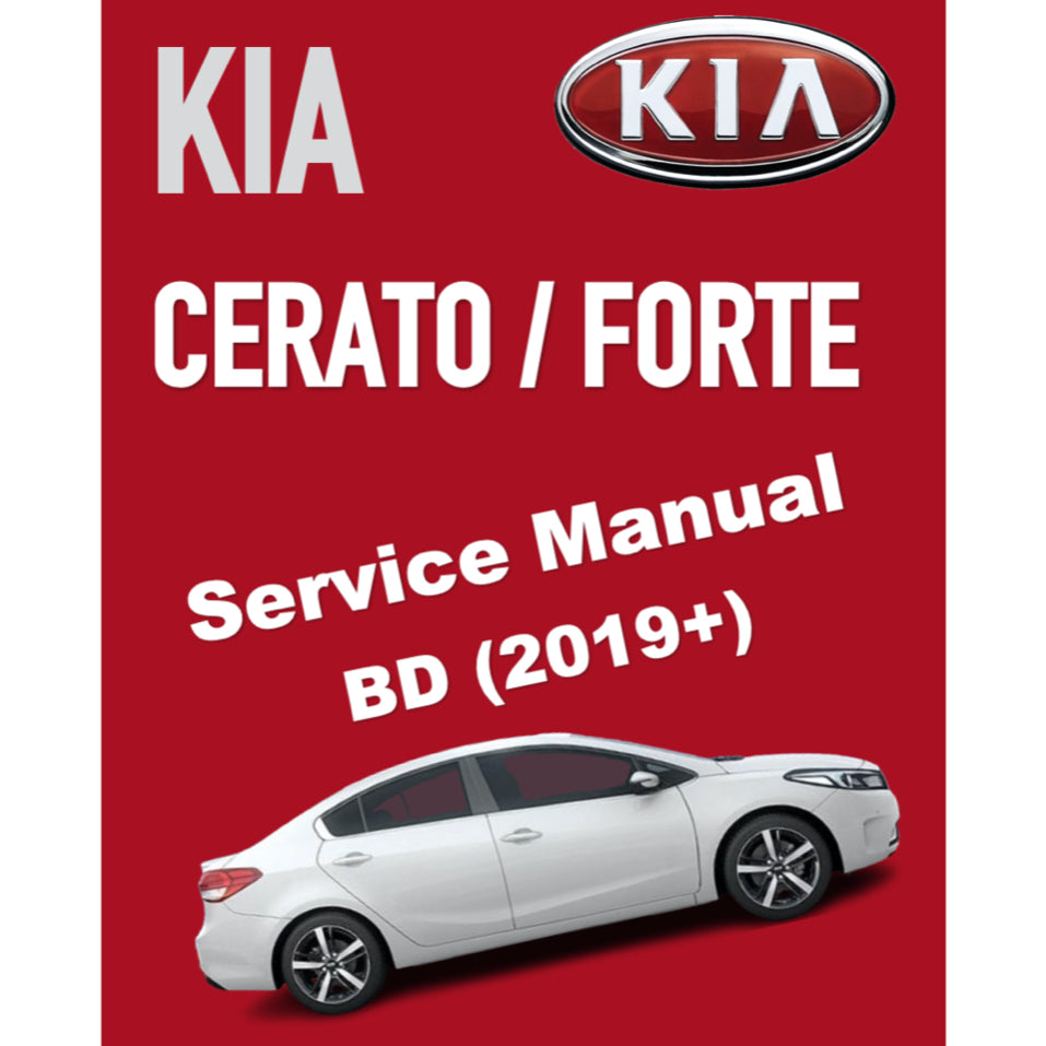 KIA CERATO /FORTE BD (2019+) SERVICE WORKSHOP MANUAL