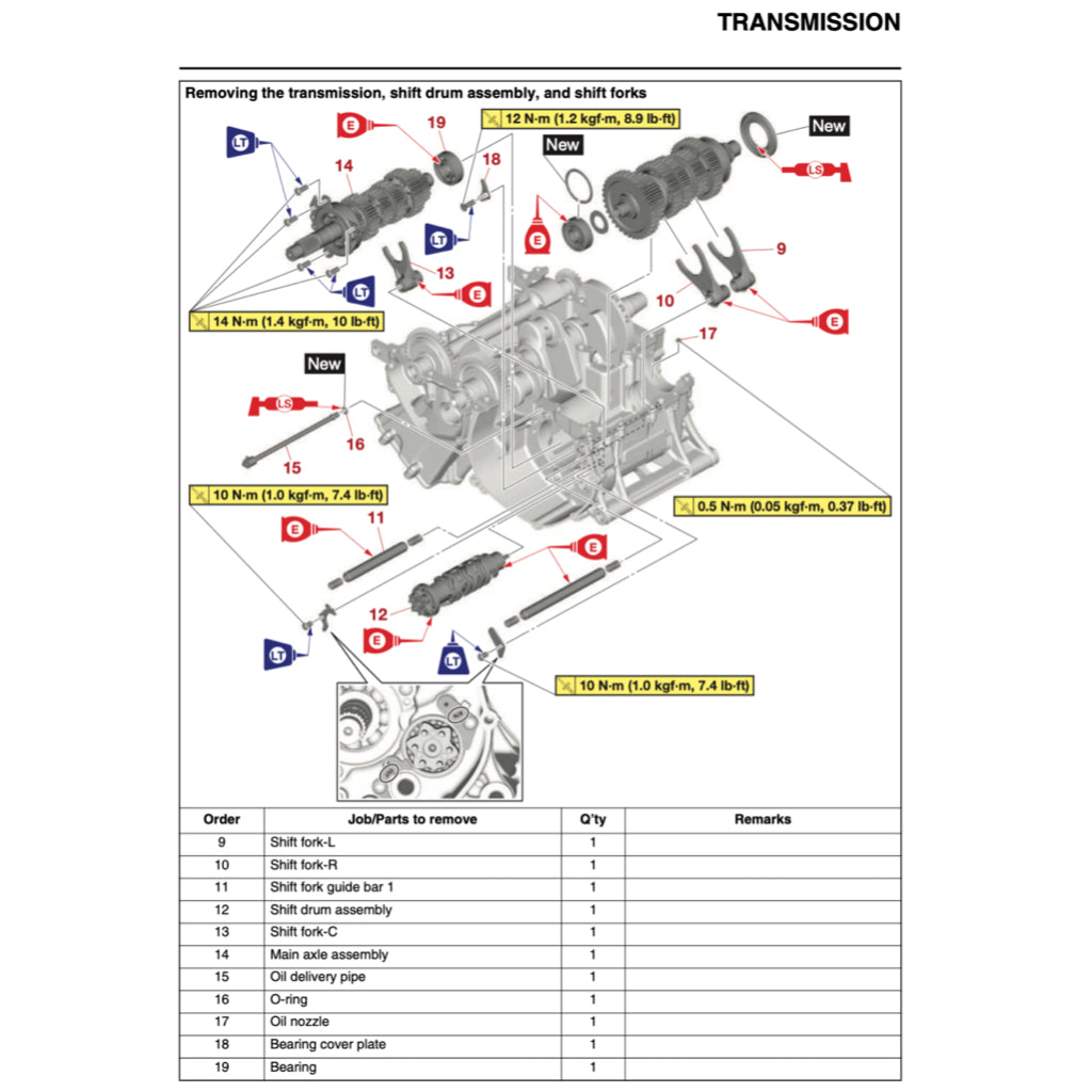 YAMAHA MT-09 MT09 (2024+) SERVICE WORKSHOP MANUAL + OWNER'S MANUAL - Image 9