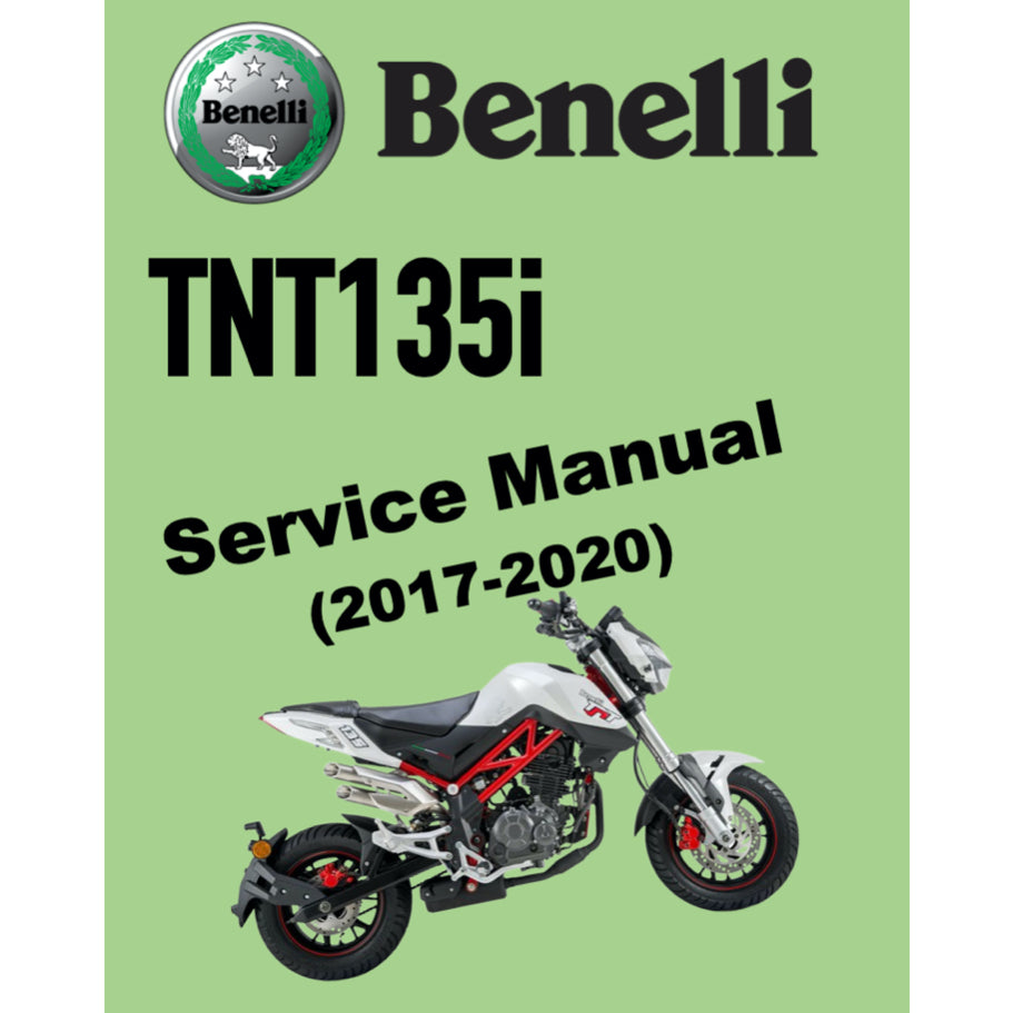 BENELLI TNT 135i (2017-2020) SERVICE WORKSHOP MANUAL + PARTS CATALOGUE + OWNER'S MANUAL - Image 2