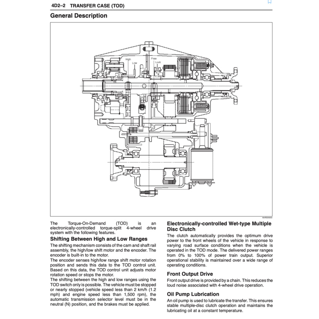 OPEL FRONTERA MK2 (1998-2005) SERVICE WORKSHOP MANUAL - Image 7