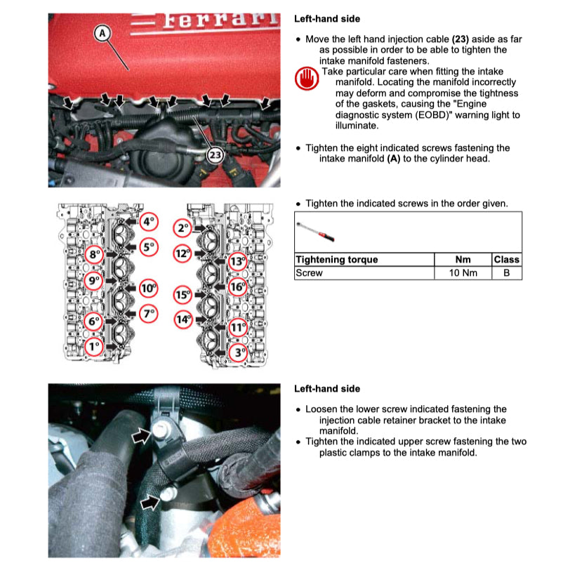 FERRARI 458 ITALIA F142 (2009-2015) SERVICE WORKSHOP MANUAL - Image 5