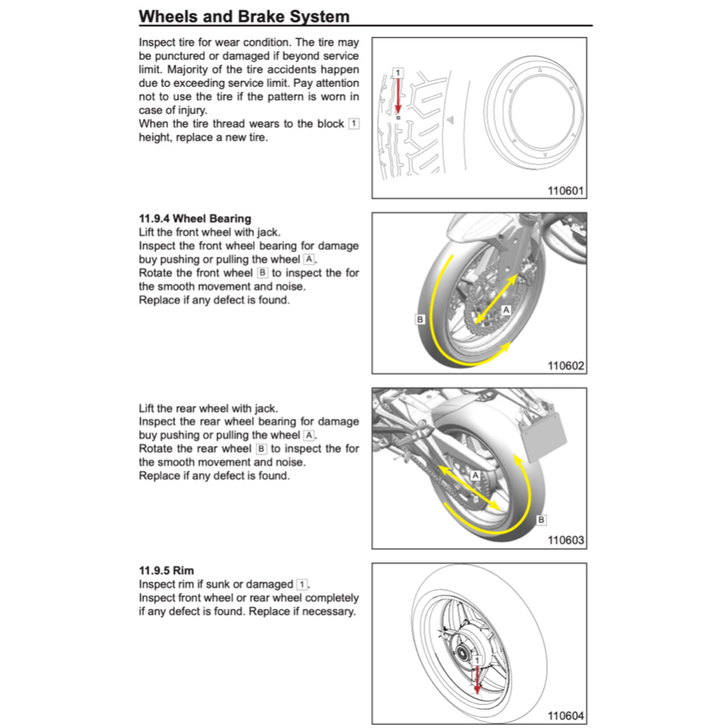 CFMOTO CF400NK CF400-B (2020-2023) SERVICE WORKSHOP MANUAL + OWNER'S MANUAL - Image 9