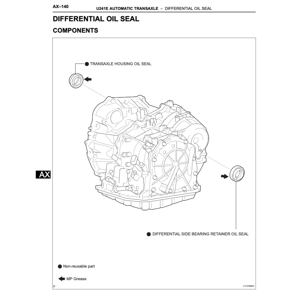TOYOTA SCION TC ANT10 (2004-2010) SERVICE WORKSHOP MANUAL - Image 6