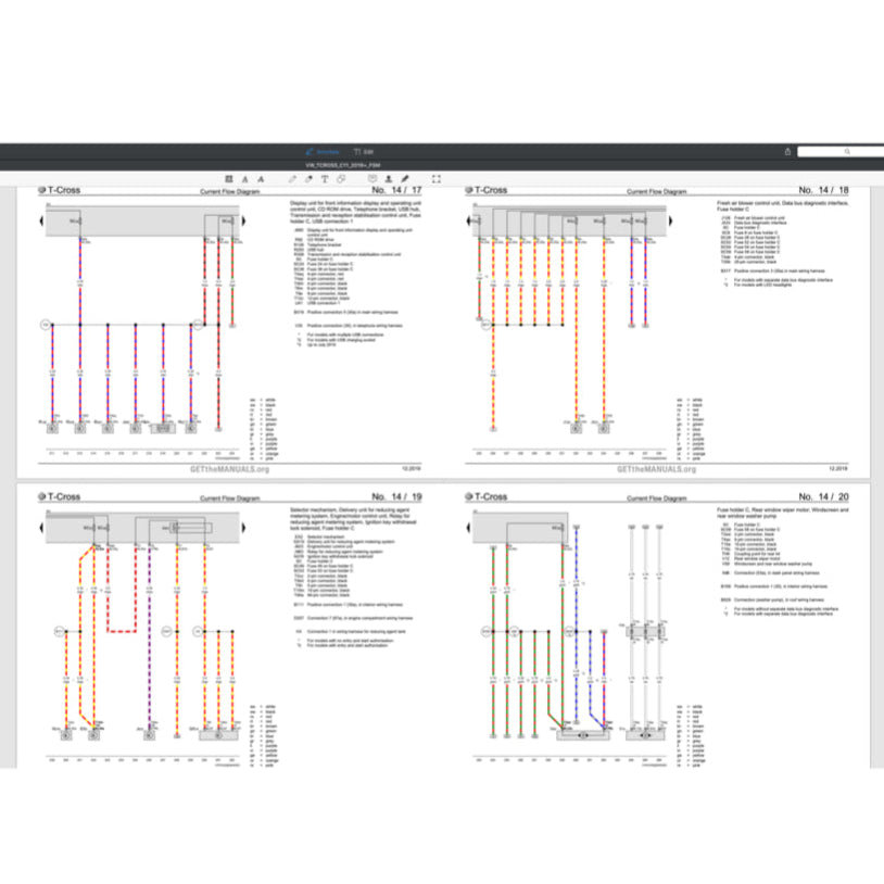 VW T-CROSS C11 (2019+) SERVICE WORKSHOP MANUAL - Image 10