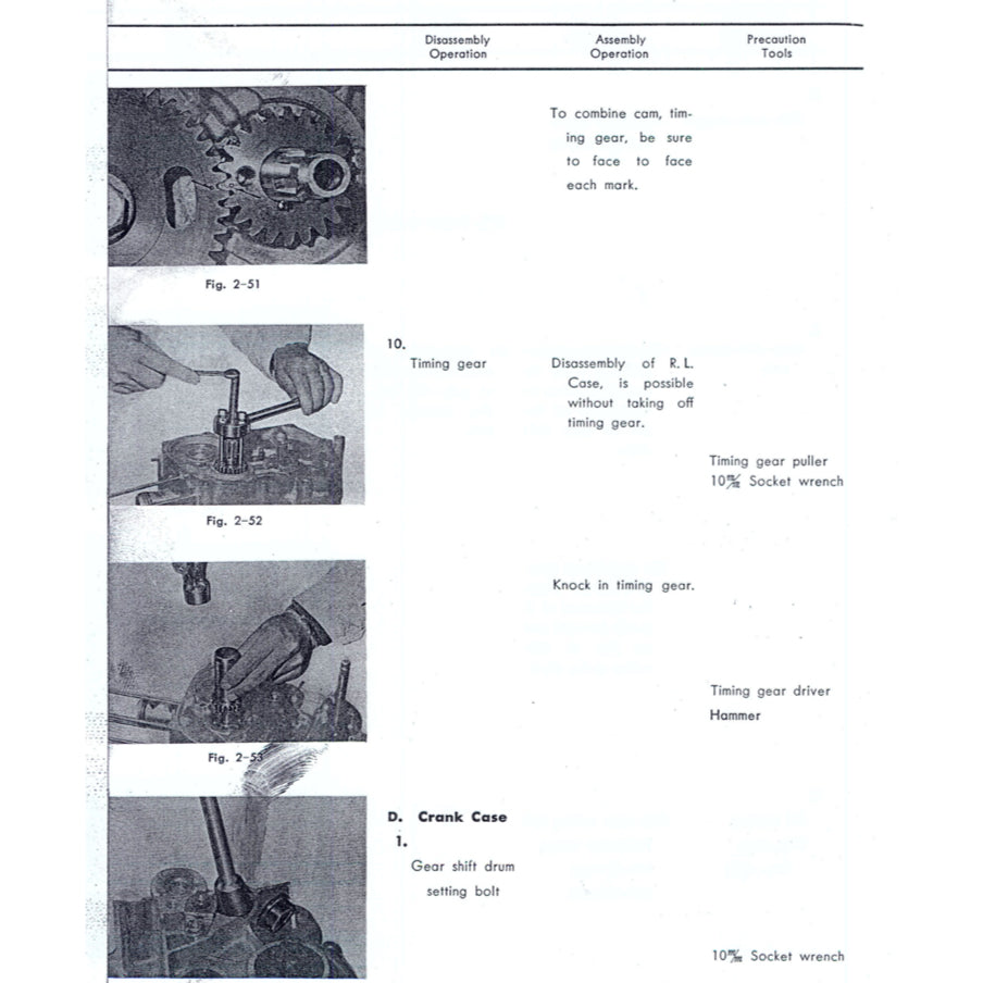HONDA SUPER CUB C100 (1958-1967) SERVICE WORKSHOP MANUAL + PARTS CATALOGUE + OWNER'S MANUAL - Image 7