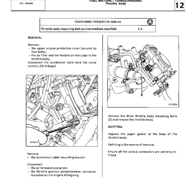 RENAULT ESPACE 3 (1996-2002) SERVICE WORKSHOP MANUAL - Image 5