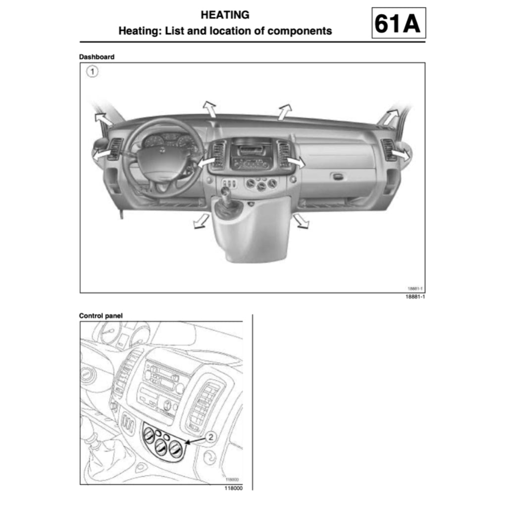 RENAULT TRAFIC 2 (2002-2015) SERVICE WORKSHOP MANUAL - Image 9