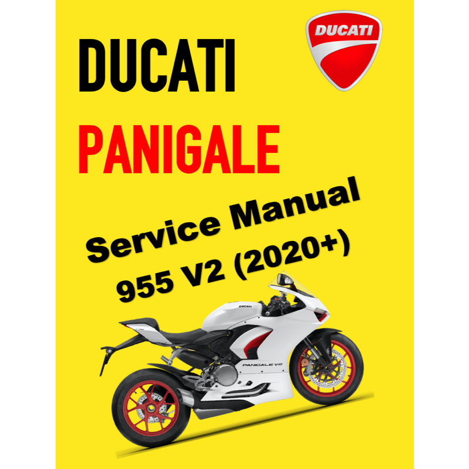 DUCATI PANIGALE 955 V2 (2020+) SERVICE WORKSHOP MANUAL + PARTS CATALOGUE + OWNER'S MANUAL - Image 2