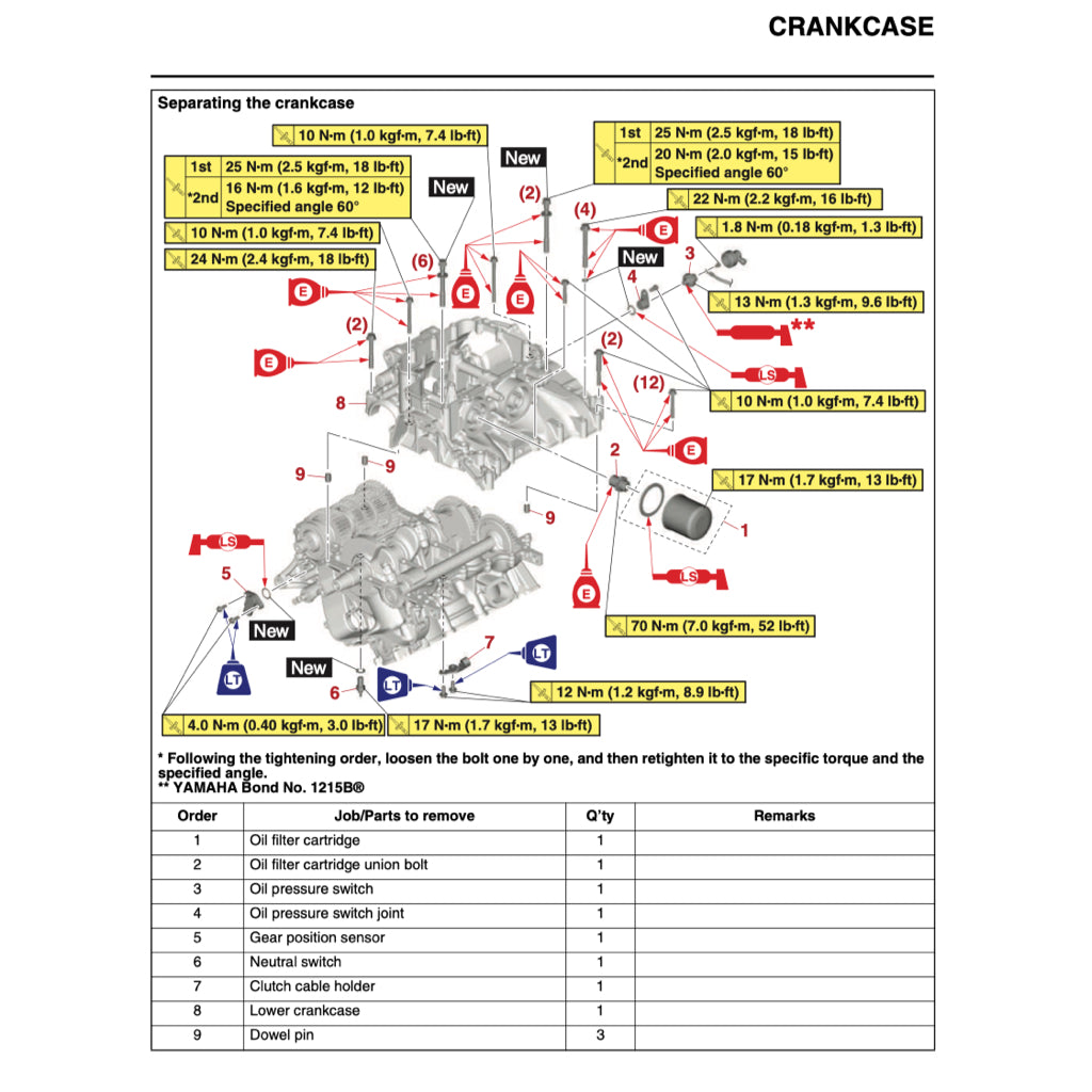 YAMAHA MT-09 MT09 (2024+) SERVICE WORKSHOP MANUAL + OWNER'S MANUAL - Image 8