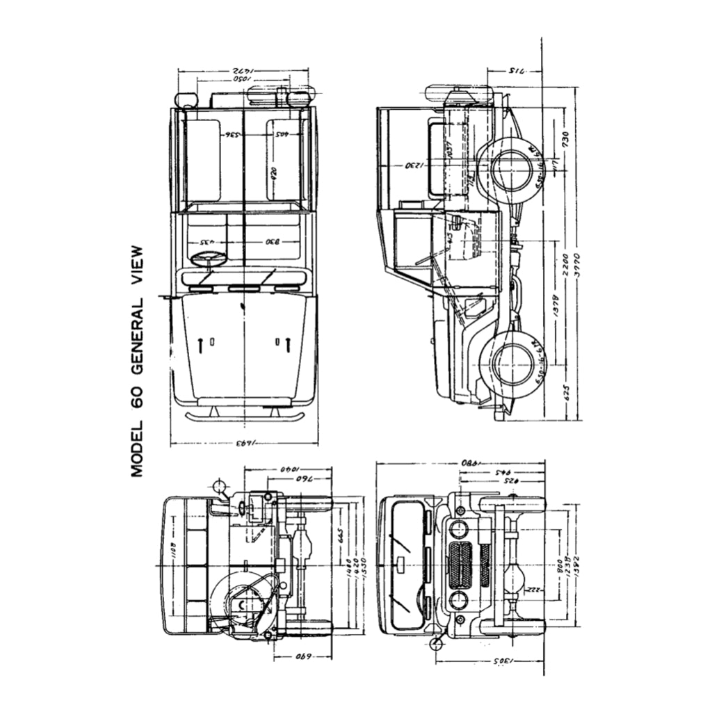NISSAN PATROL 60 SERIES (1960-1980) SERVICE WORKSHOP MANUAL - Image 4